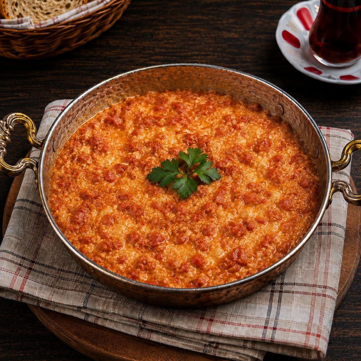 Sosis Kaşarlı Menemen