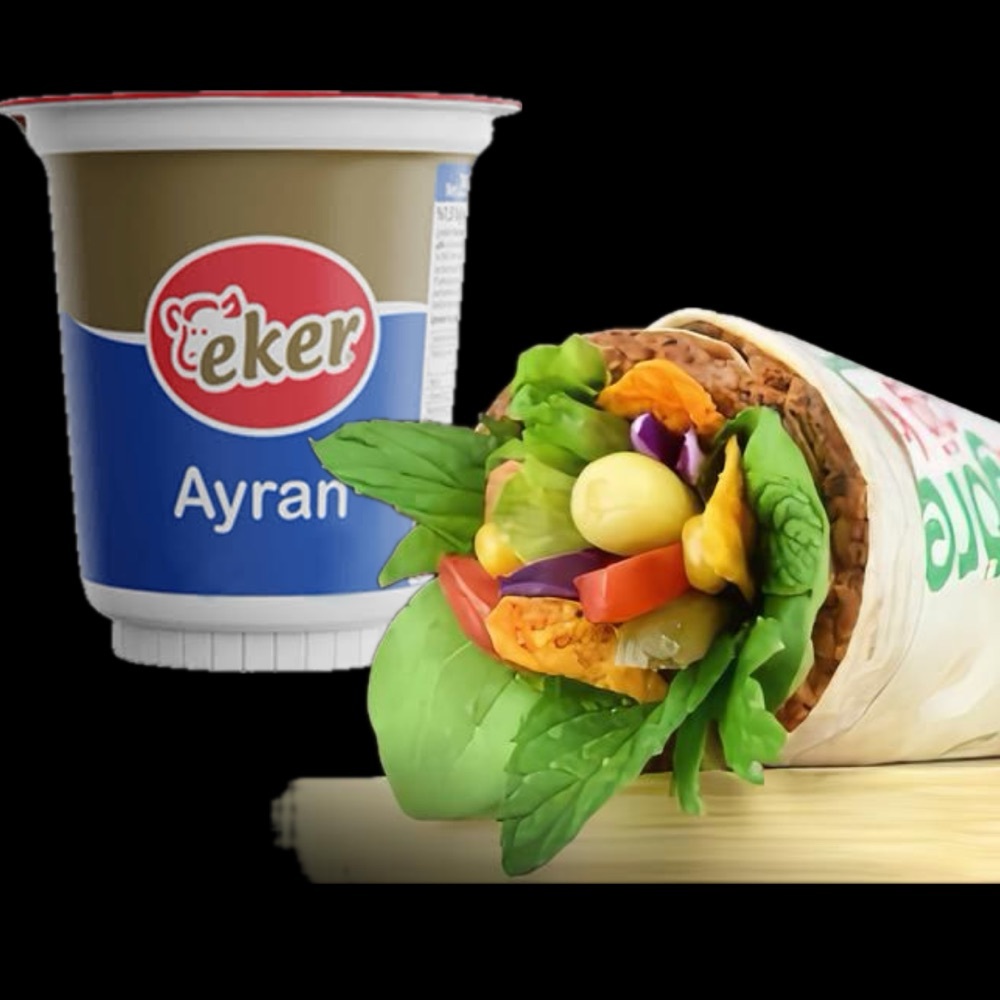 Duble Dürüm & ayran (270ml)