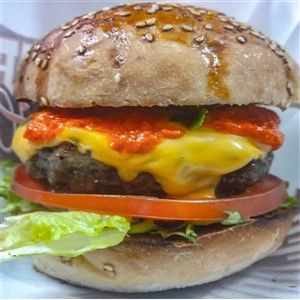 Super Mushy Burger