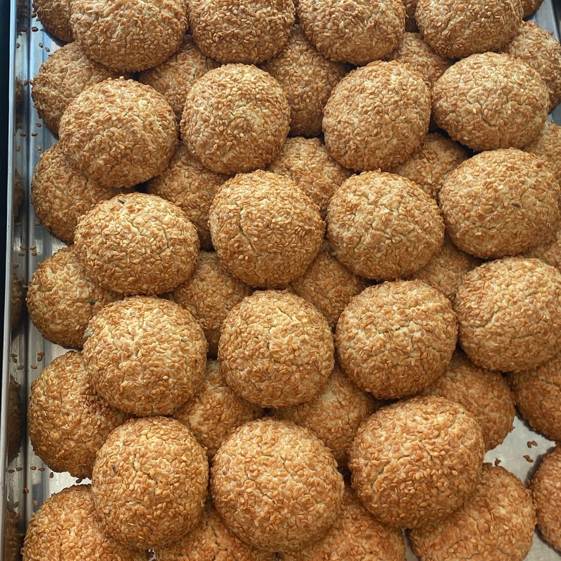 Susamlı Kurabiye