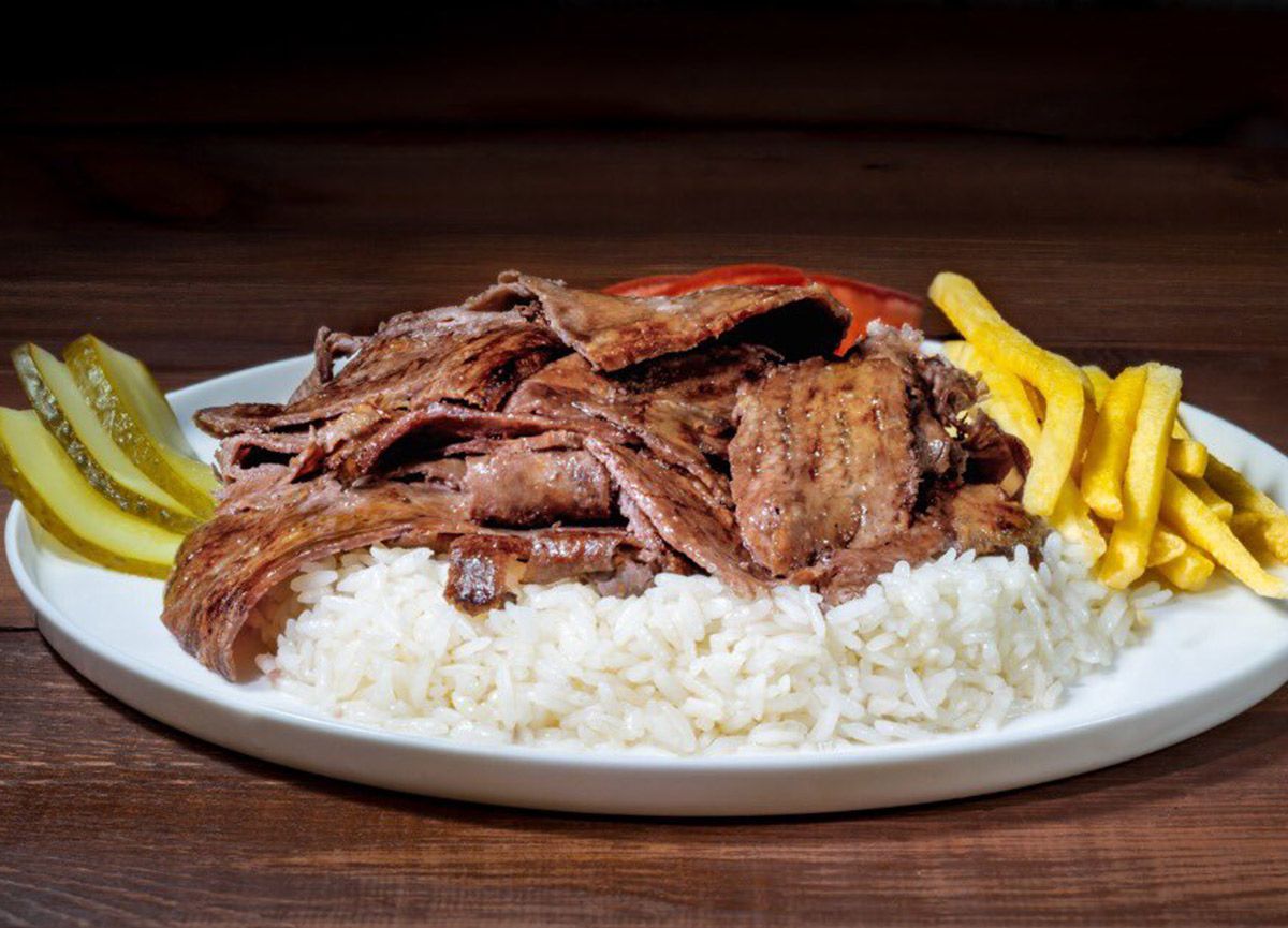(100gr) Pilav Üstü Et Döner