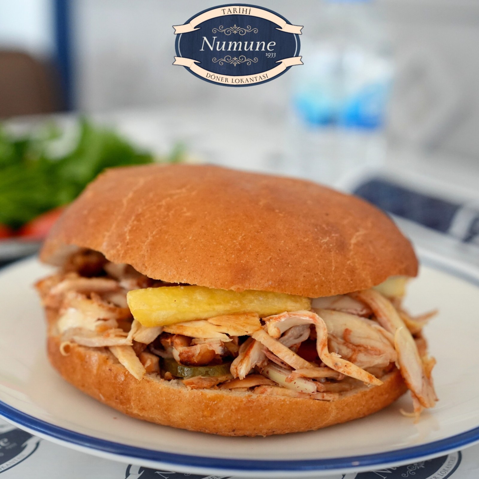 Tombik Ekmek Arası Tavuk Döner (150 gr.)