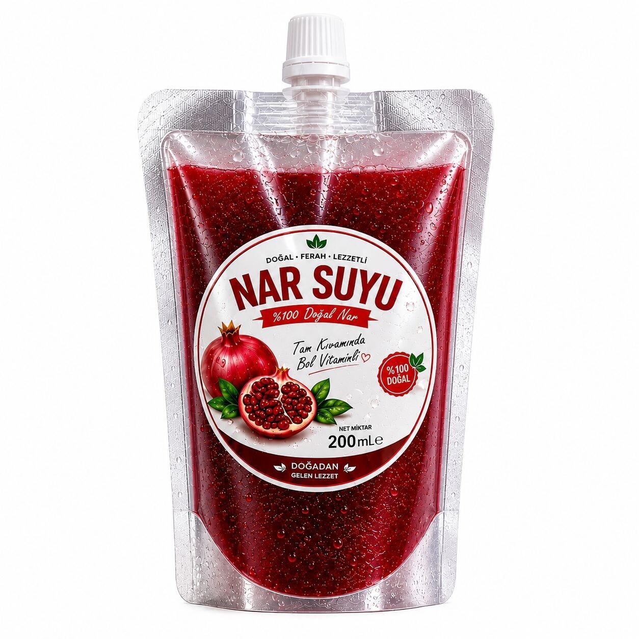 Organik Nar Suyu 200 ml