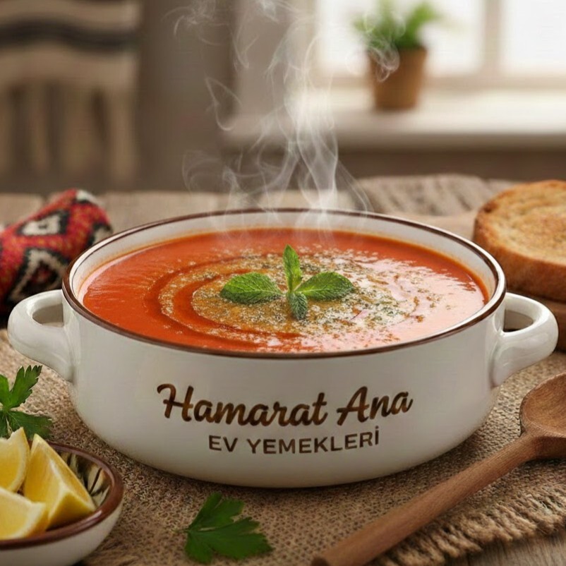 Hamarat Ana'dan Domates Çorbası