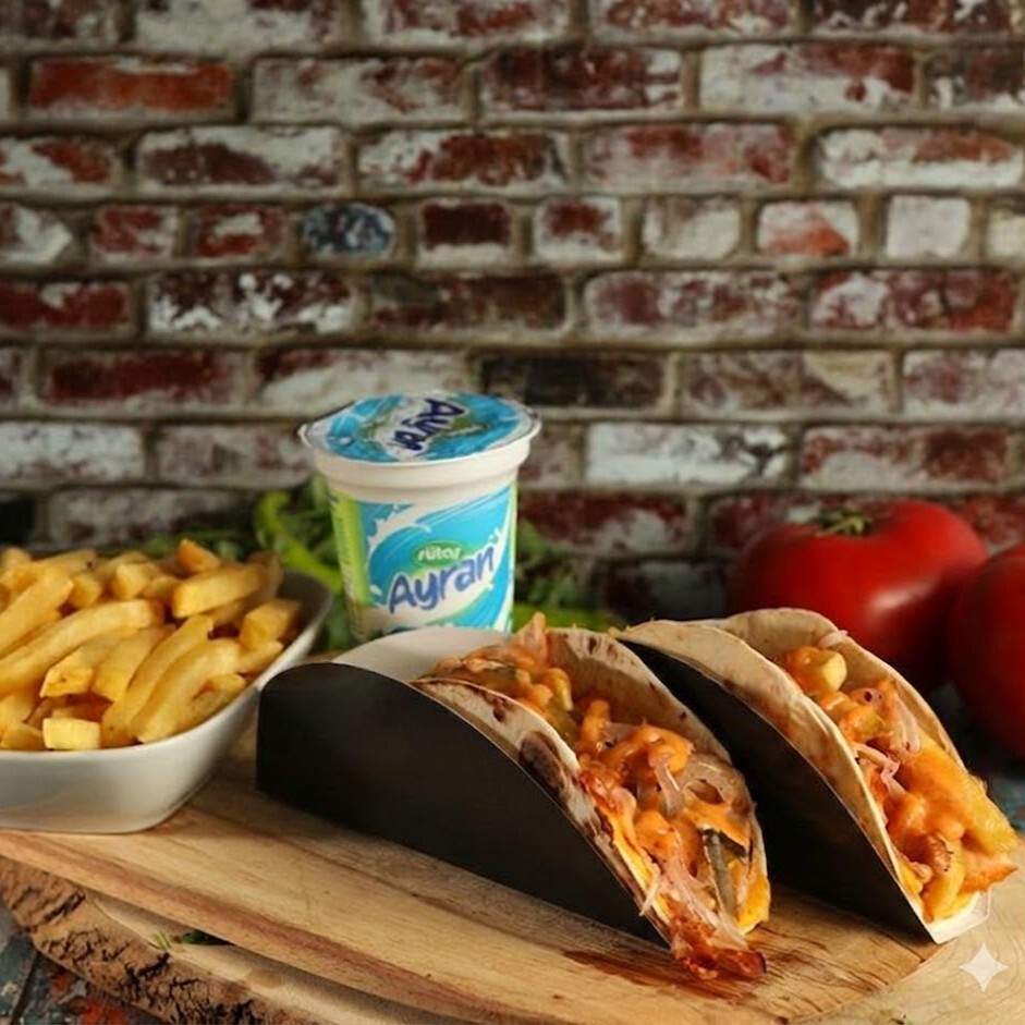 2'li Taco Tavuk Dönerden Menü