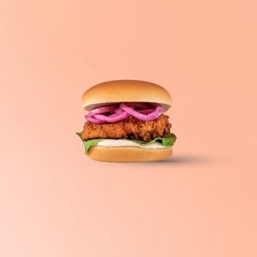 White Truffle Chicken Burger