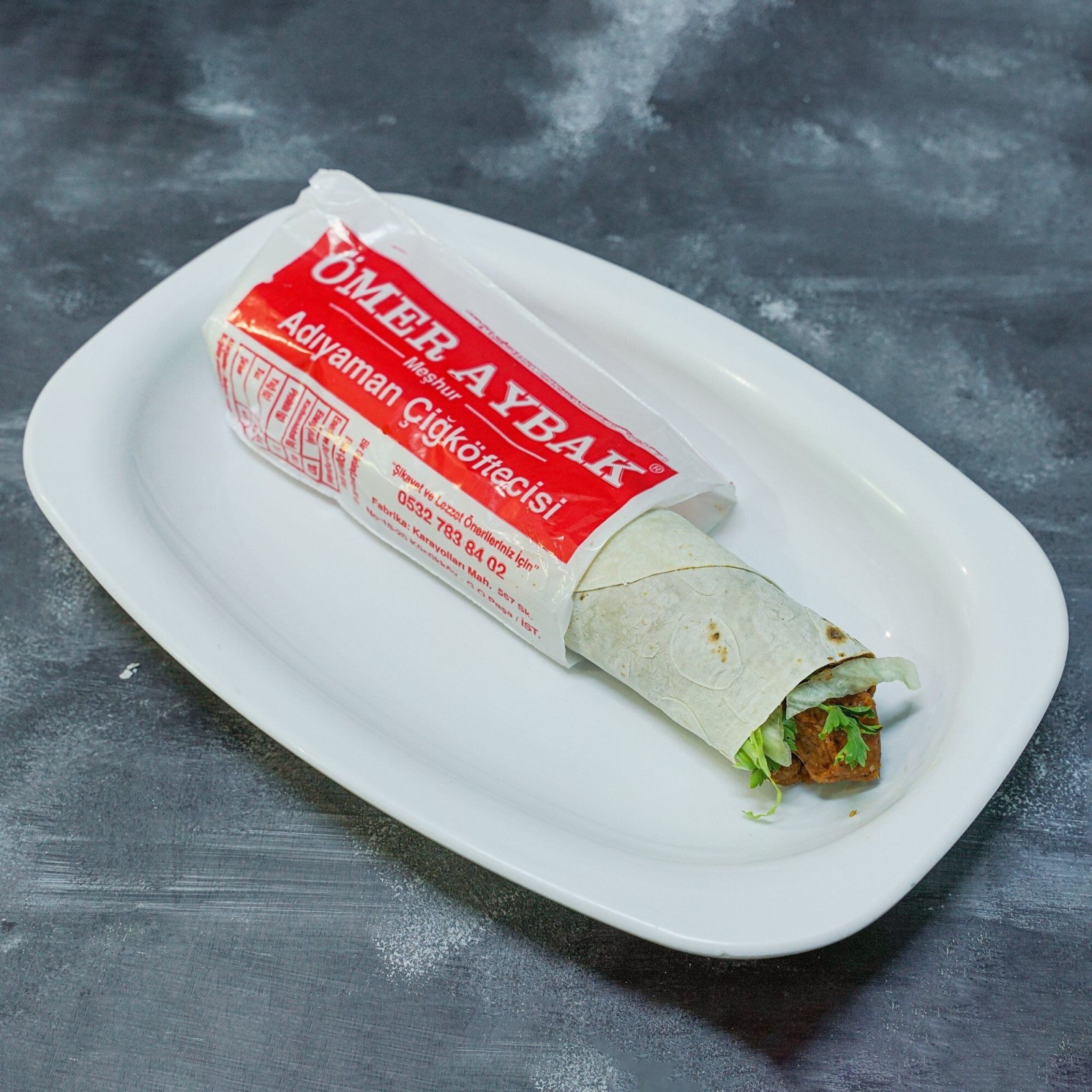 Mega Çiğ Köfte Dürüm