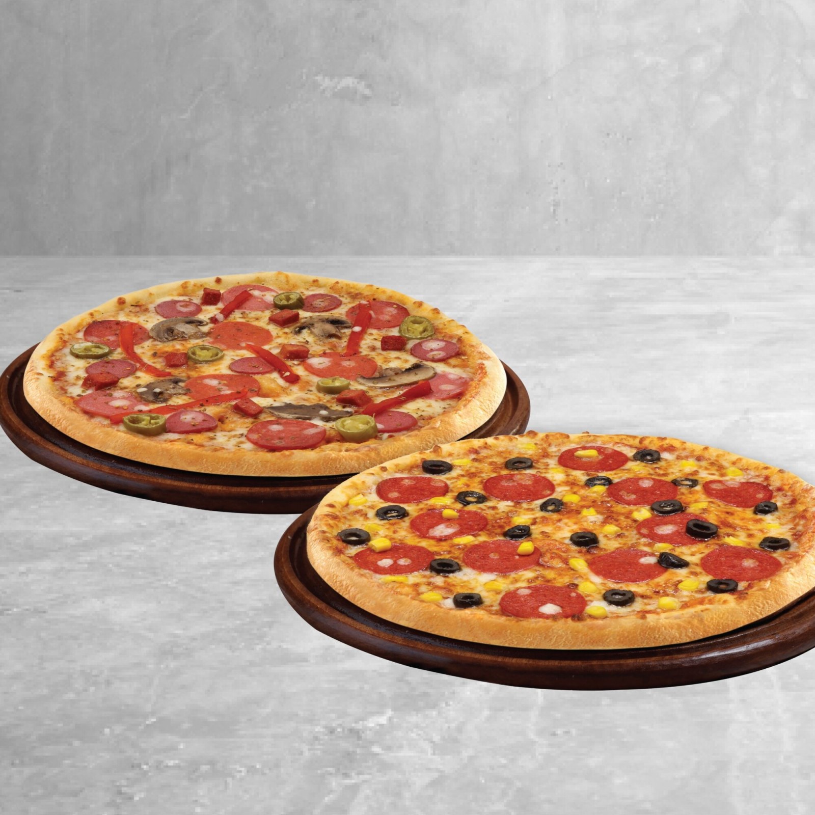 1 Alana 1 Hediye - 2 Büyük Boy Pizza