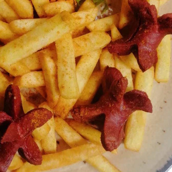 Sosis - Patates Tabağı