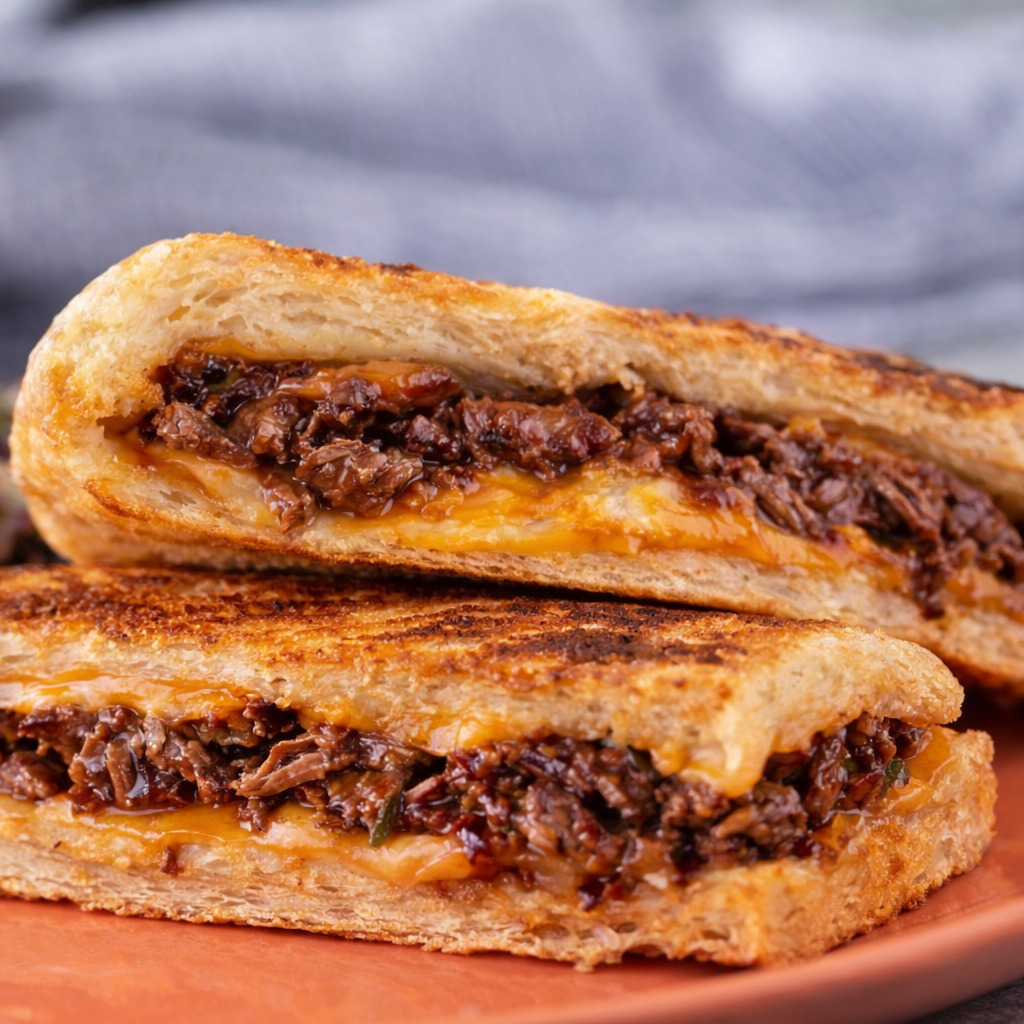 Yarım Ekmek Kaburga Etli Tost