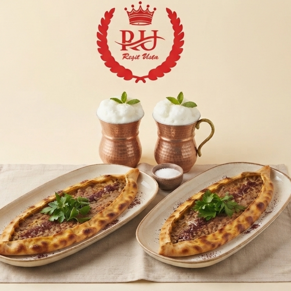 2 Kişilik Doyuran Menü 2 KIYMALI PİDE 2 AYRAN