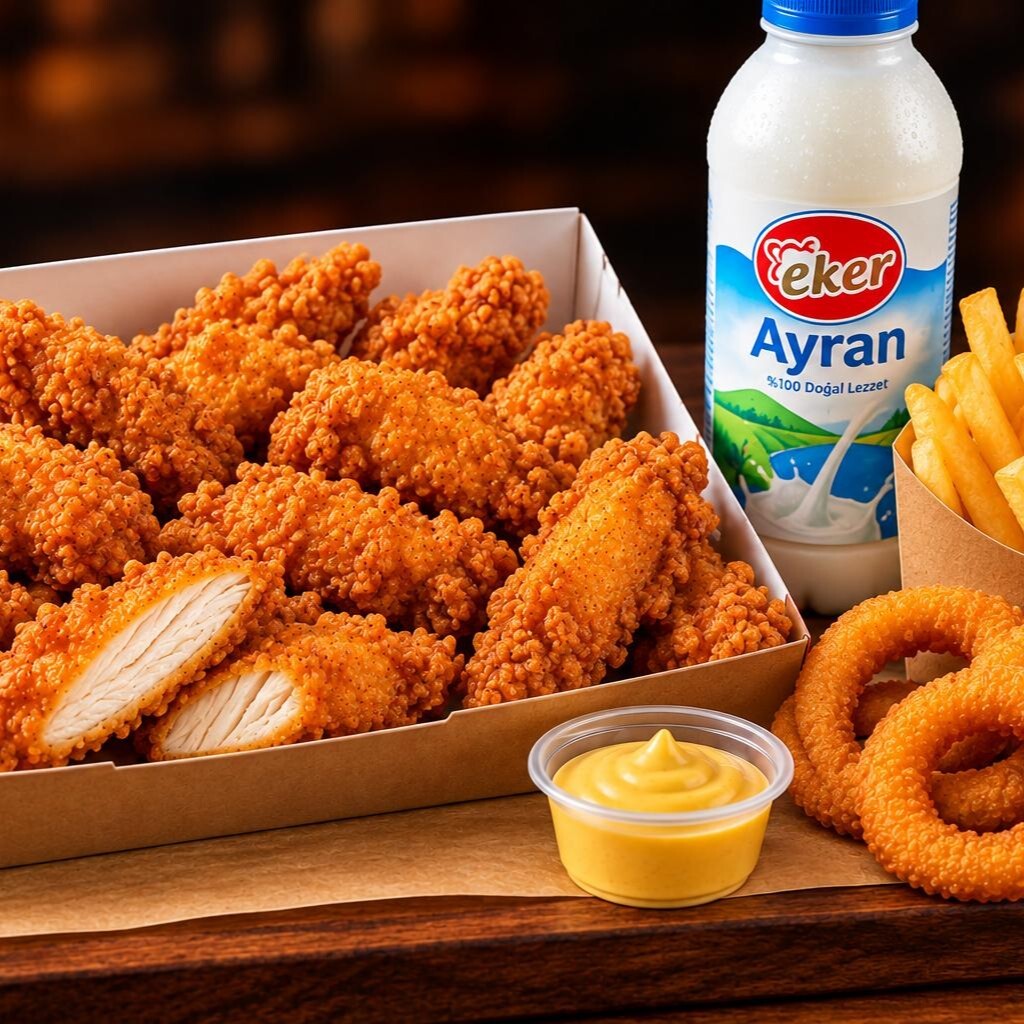 Çıtır Tenders Kova Menü
