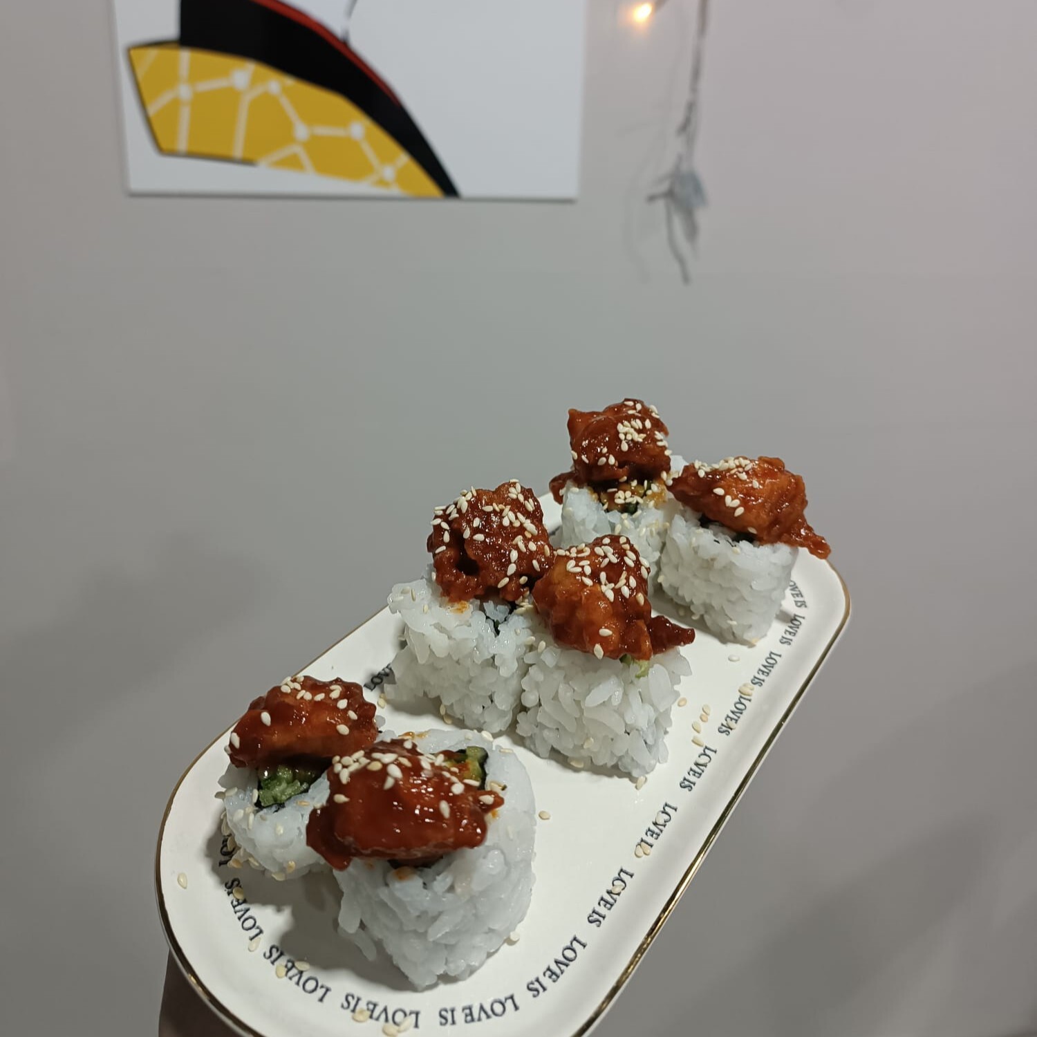 spicy chicken roll (12 adet)