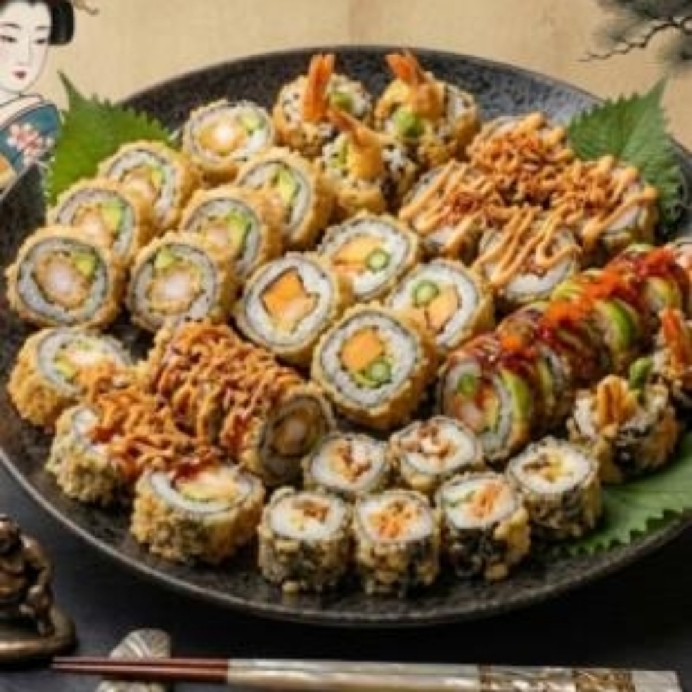 Sushi Tempura Mix Tepsi 40 Adet