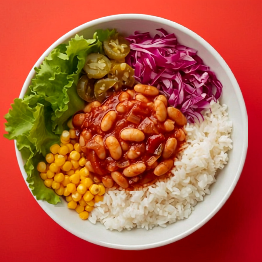 Kuru Fasulye Pilav Bowl