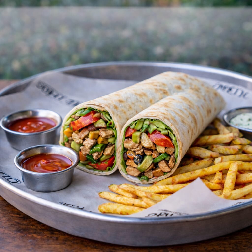 Vegan Tavuklu Wrap