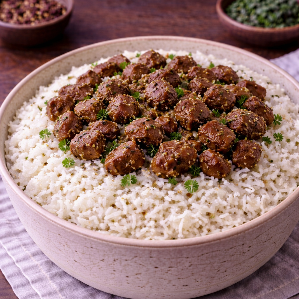 Kavurma Pilav