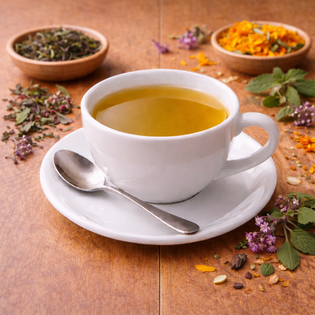 Tulsi Marigold Lemon