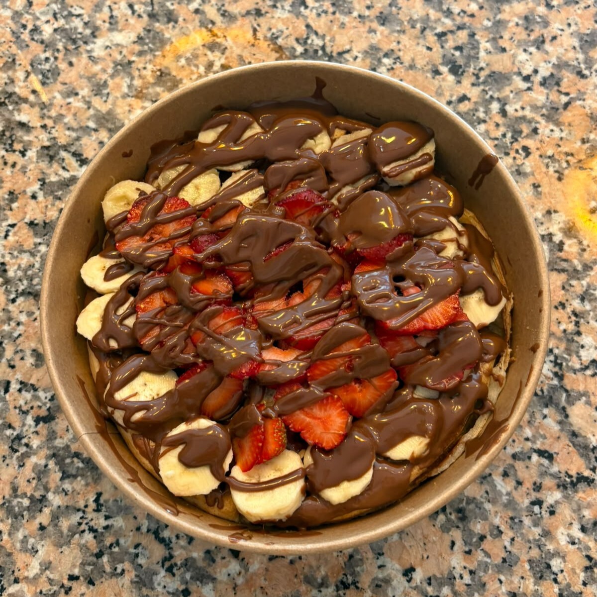 Glutensiz Şekersiz Waffle XXL