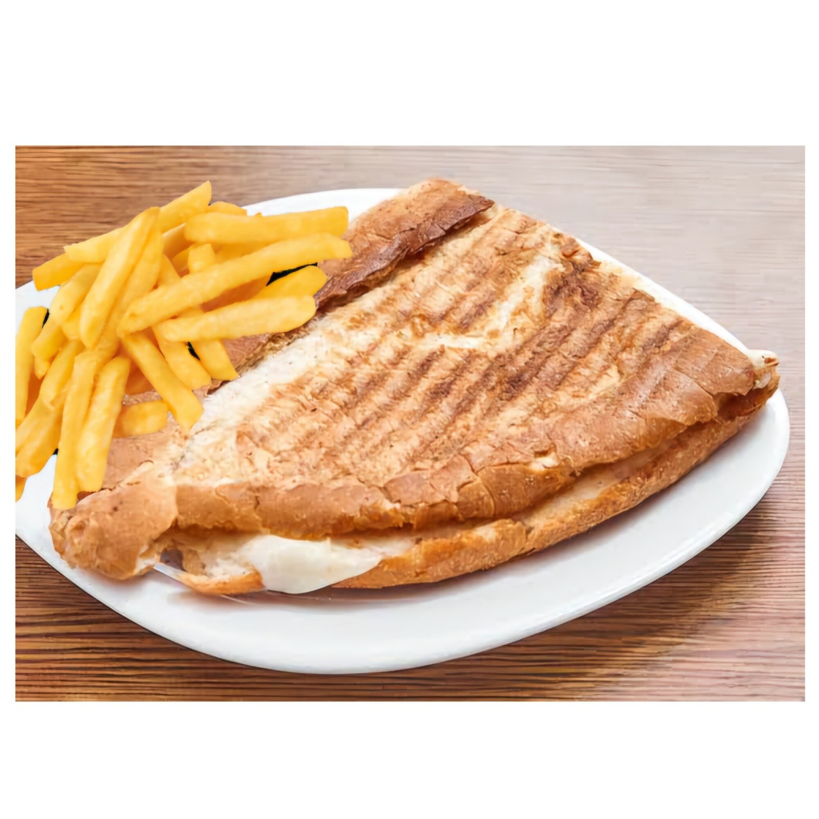 Yarım Kaşarlı Tost