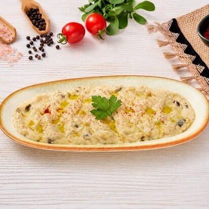 Tahinli Köz Patlıcan Salata