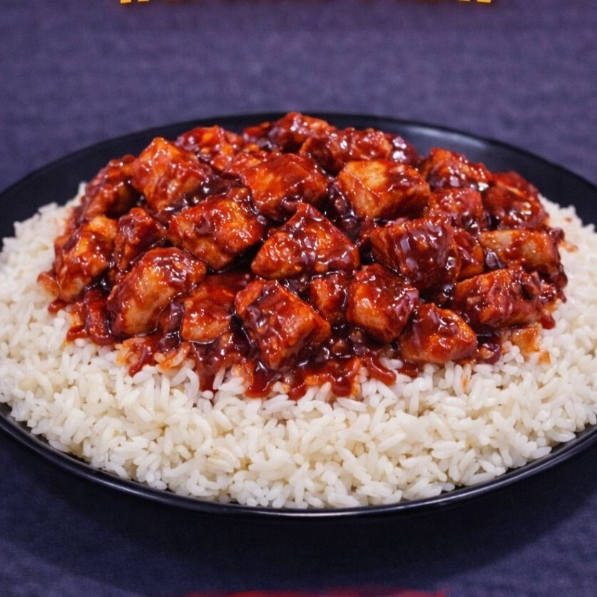 Barbekü Soslu Tavuklu Pilav