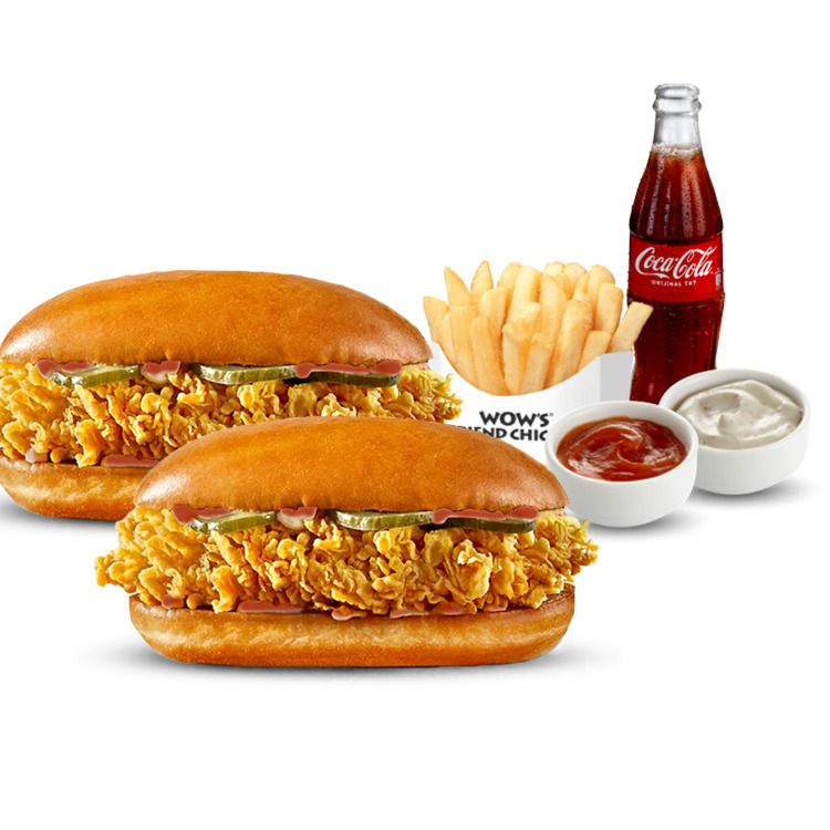 Bbq Wow'S Chicken Royal Menü