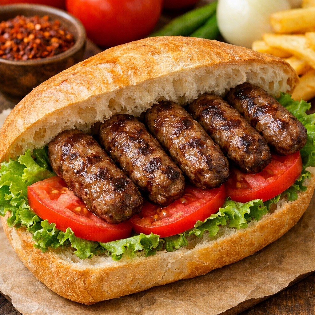 Tekirdağ Köfte ( Yarım Ekmek)