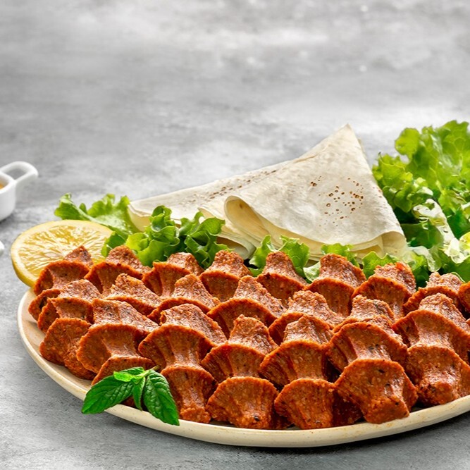 Çiğ Köfte (16 Sıkım) (1 Porsiyon)