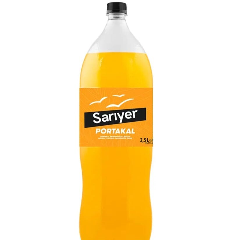 Sarıyer Portakal Aromalı Gazoz (1 Lt.)