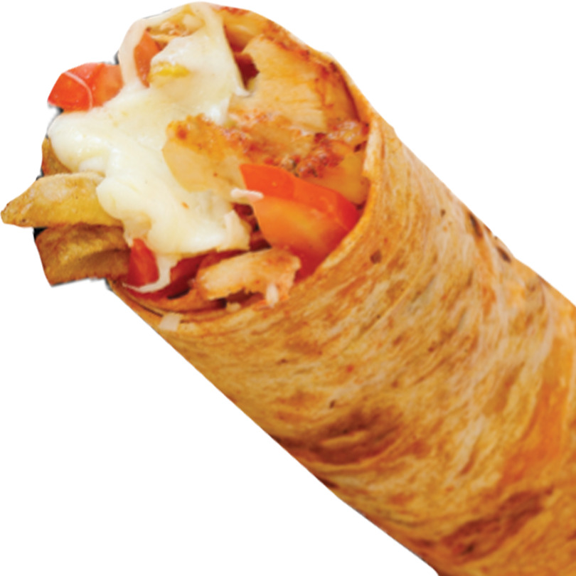 Kaşarlı Tavuk Döner Dürüm