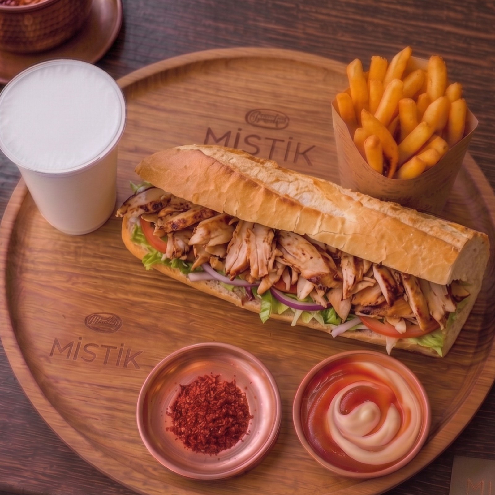 Doyuran Üç Çeyrek Döner Menü 1