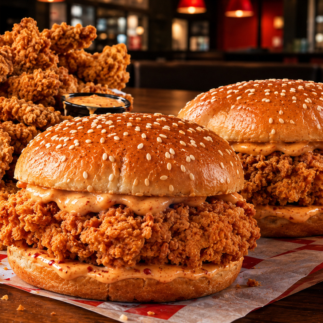 Jr. Tenders 2 Kişilik Hamburger Menü Boll Protein