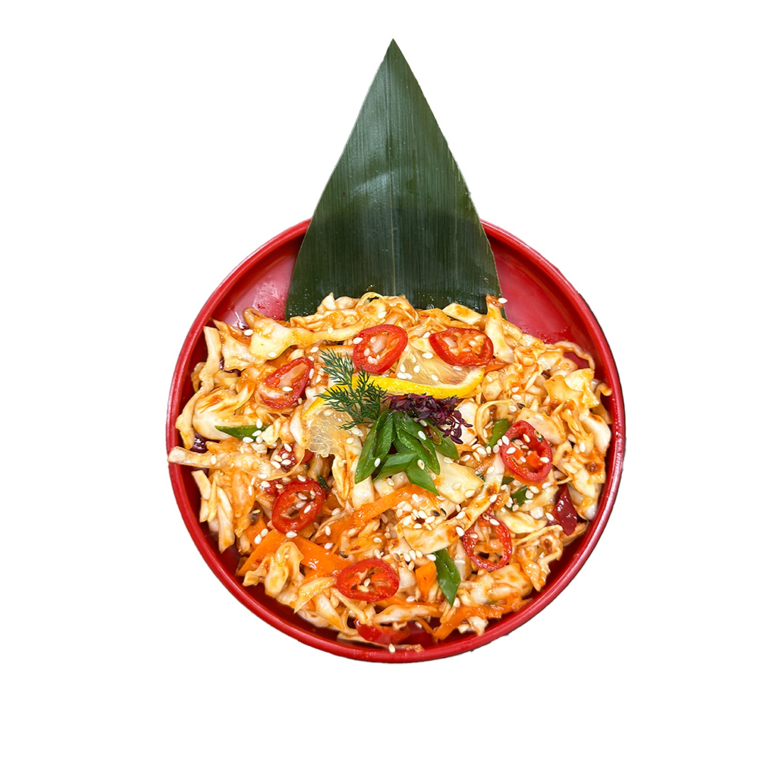Acılı Lahana Salatası