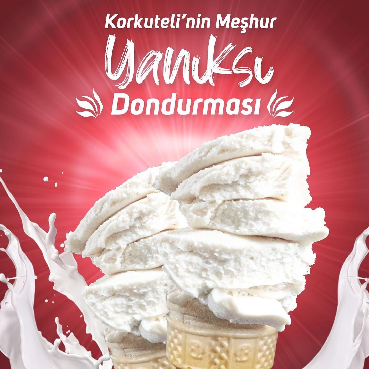 Meşhur Yanıksı Sade Dondurma(500gr)