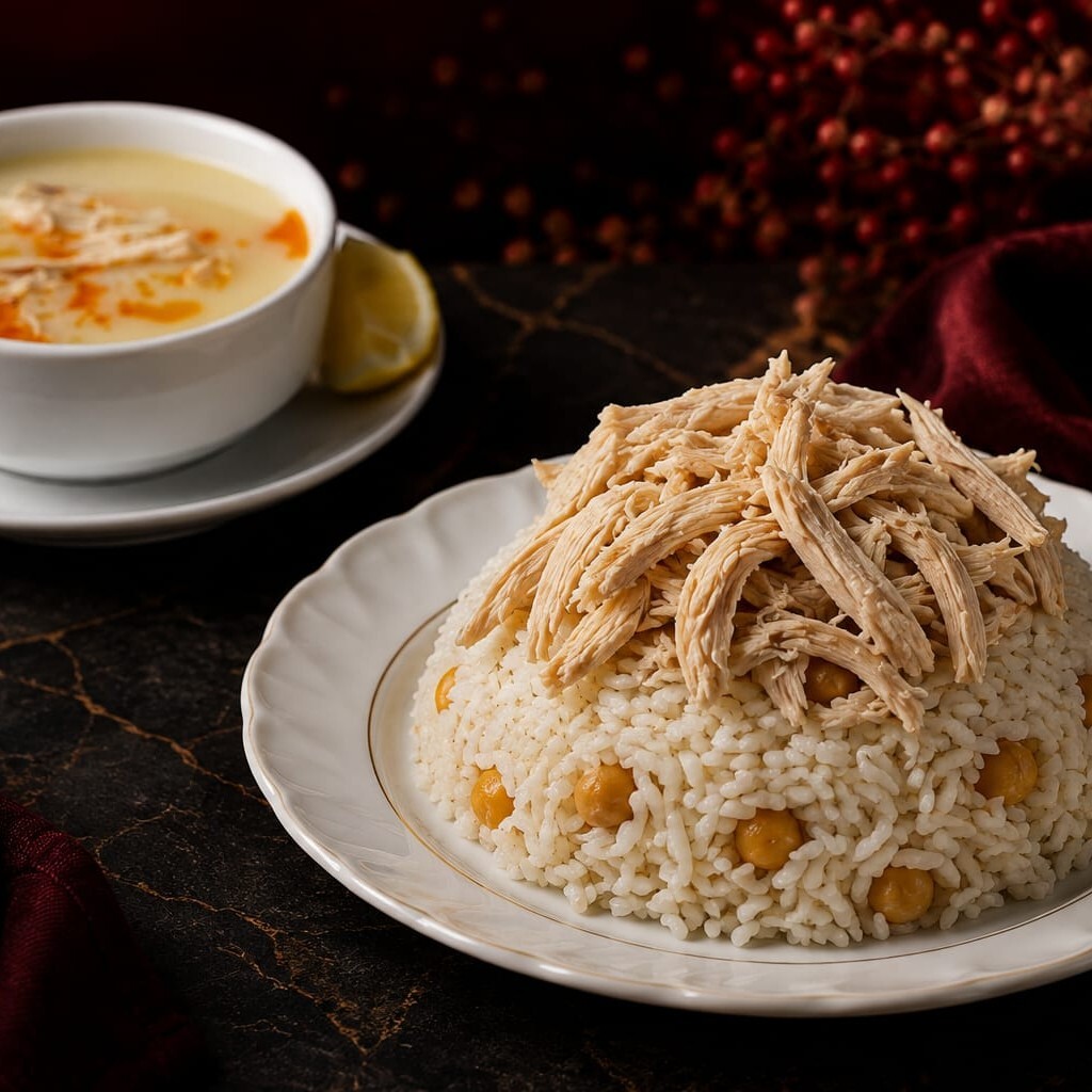Tavuklu Pilav & Mercimek Menü