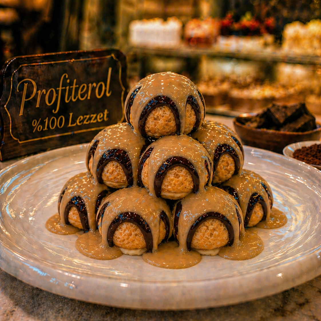 Tahinli Profiterol (500 Gr.)