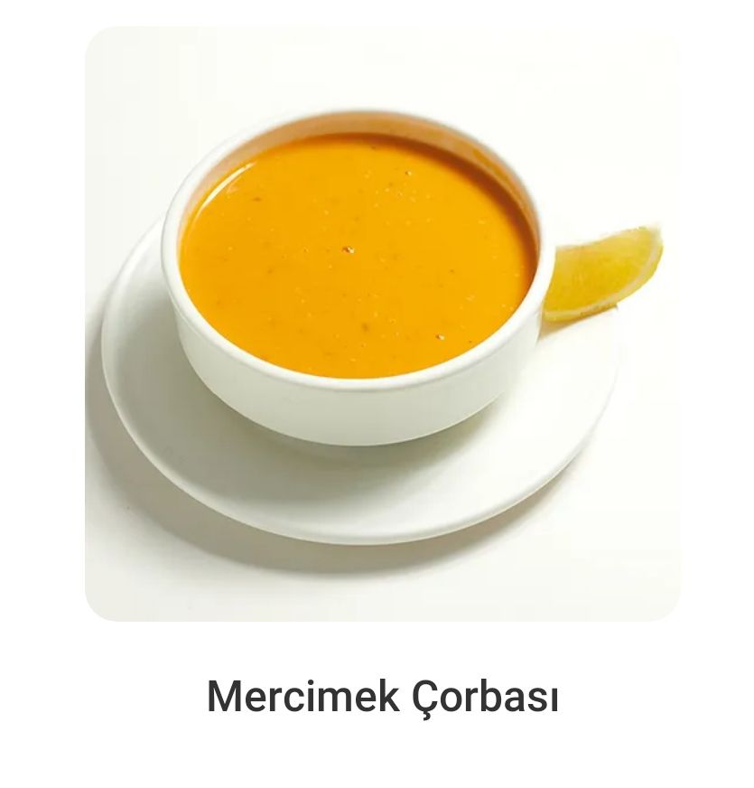 Mercimek Çorbası