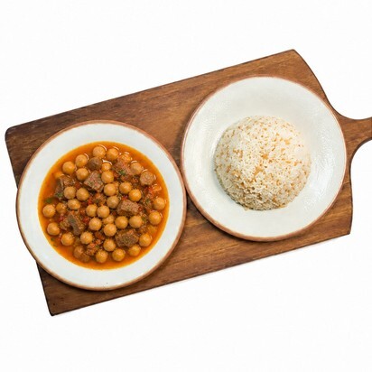 Etli Nohut & Pirinç Pilavı (350 Gr.)