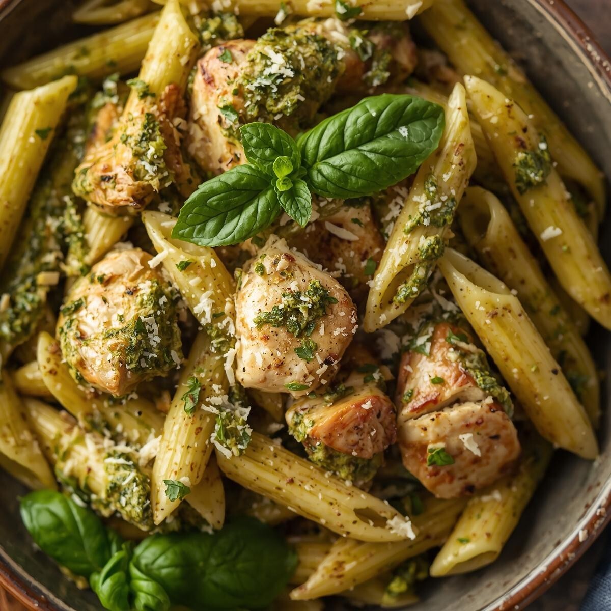 Pesto Soslu Penne