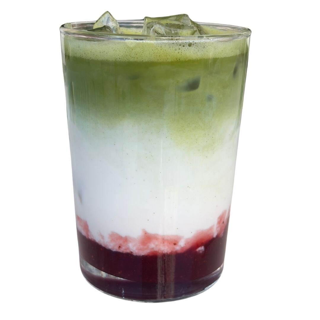 Iced Berry Matcha