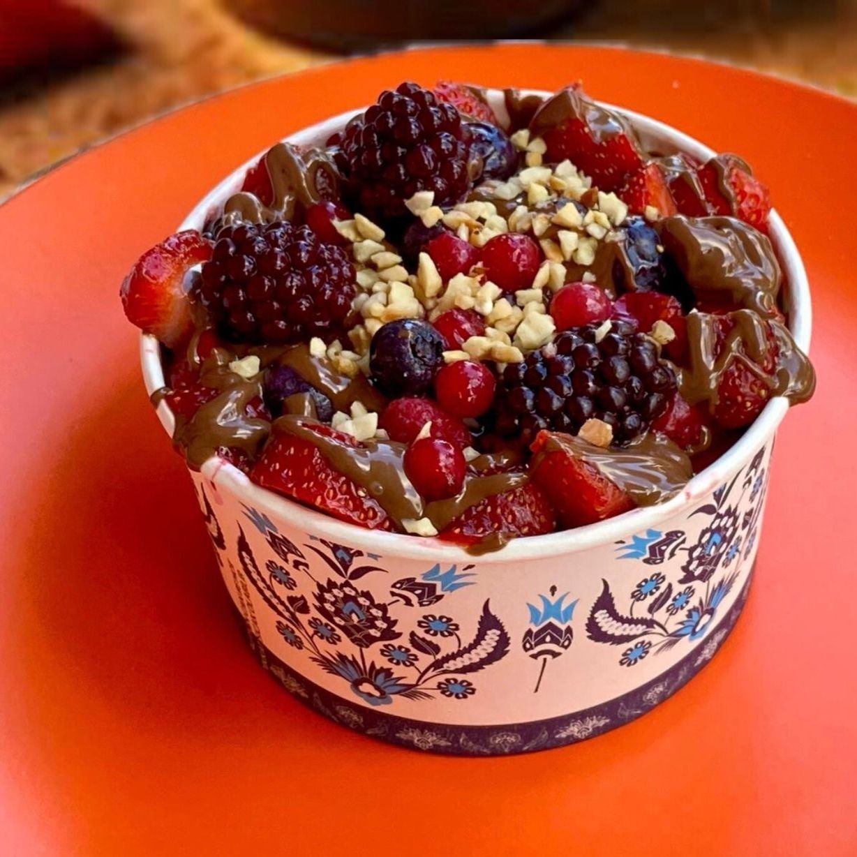 Waffle Berry Combo Cup (Küçük Boy)