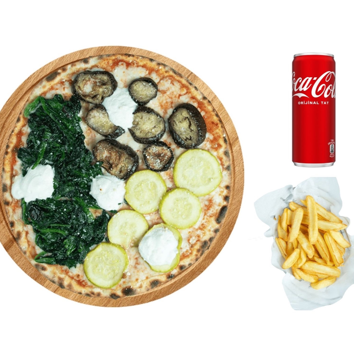 Karışık Sebzeli Pizza (Büyük)