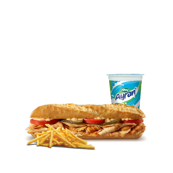 Ekmek Arası Tavuk Döner Menü
