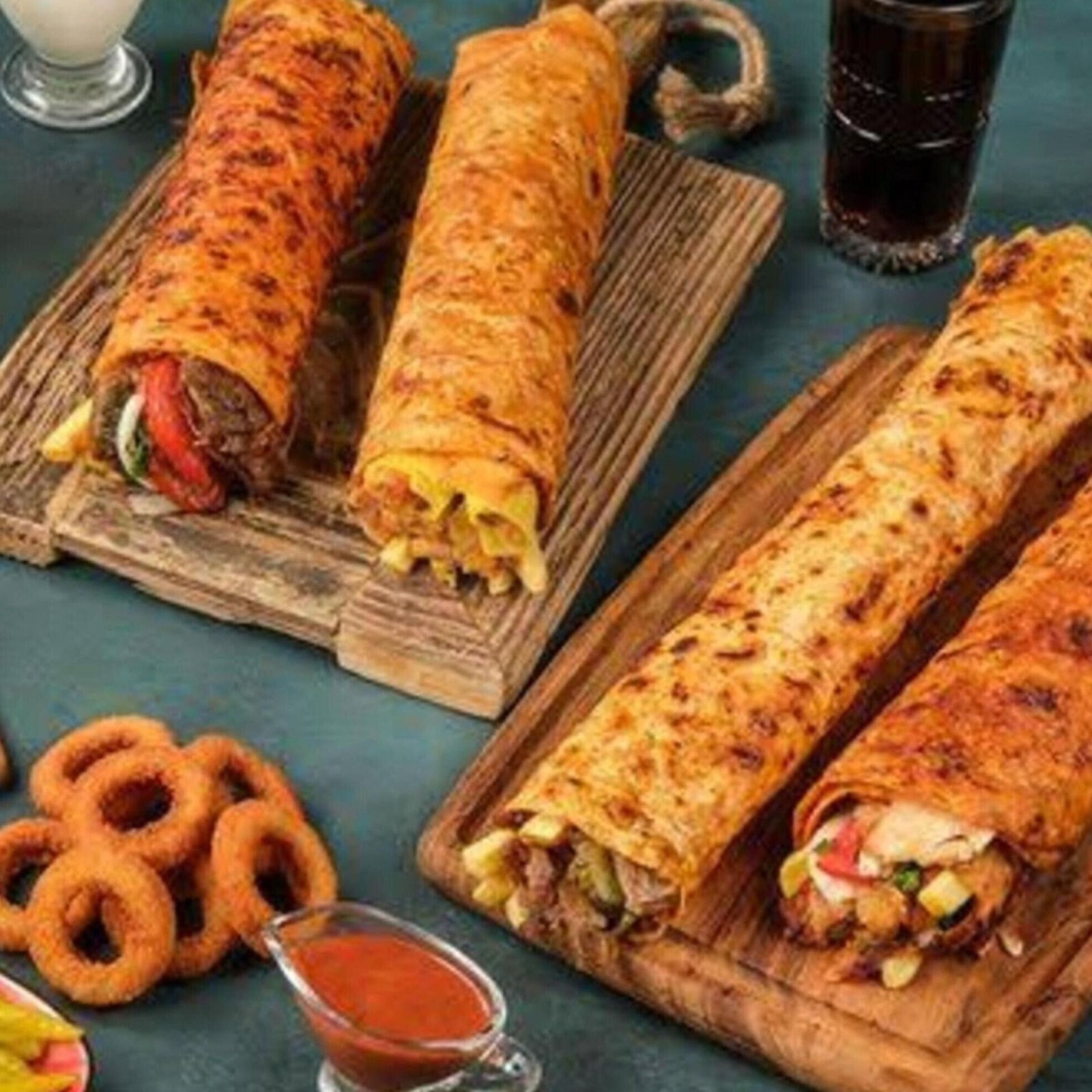 Taş Fırında Kızartılmış Özel Sos Zurna Dürüm (180Gr)