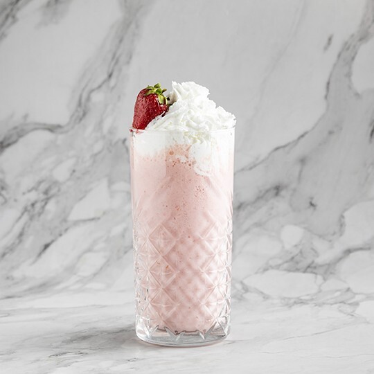 Muzlu Çilekli Milkshake