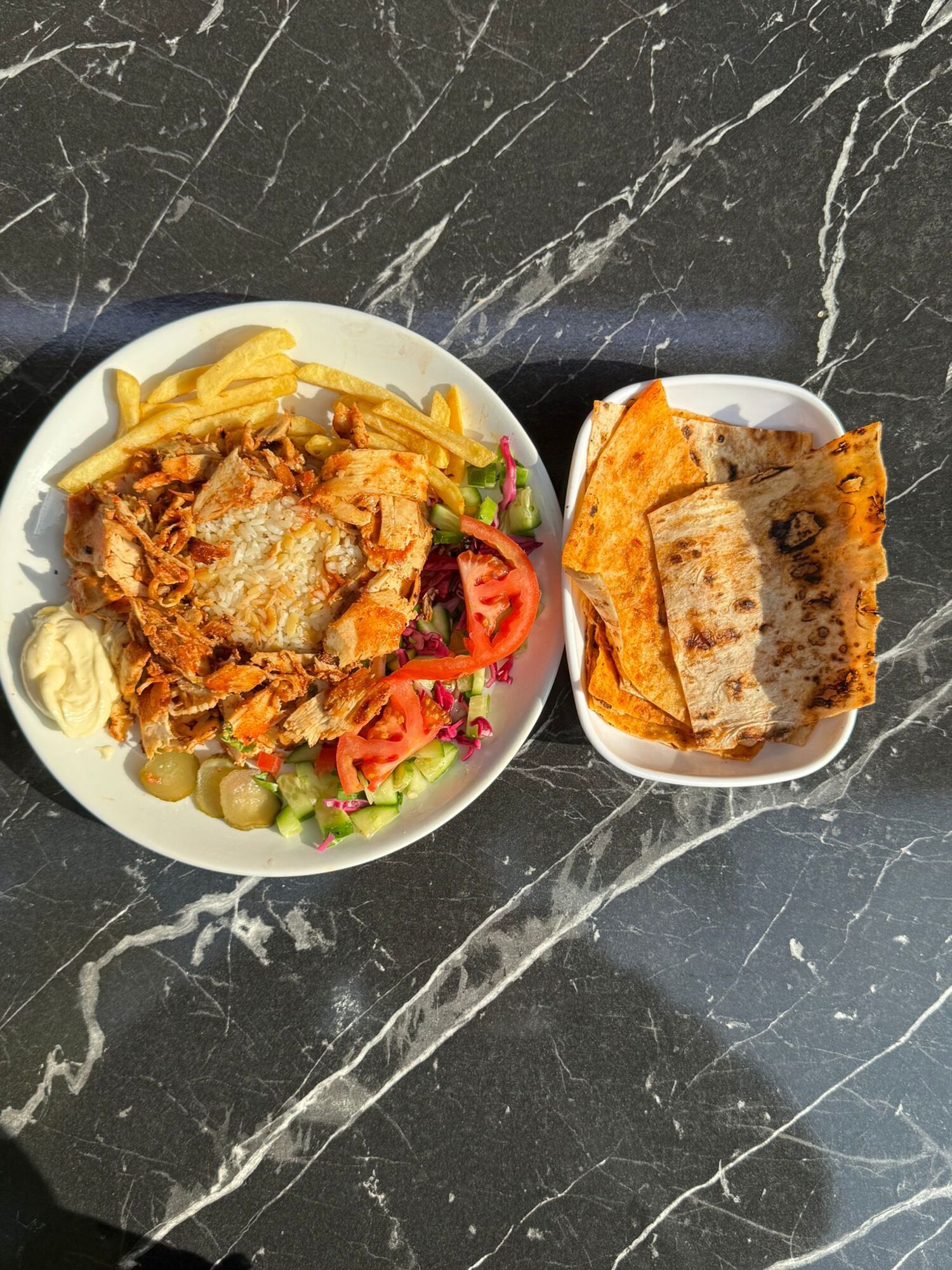 Pilav Üstü Tavuk Döner Porsiyon (150 gr)