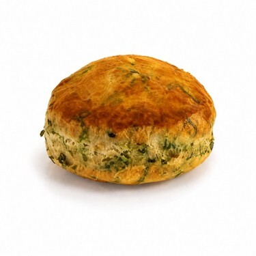 Ispanaklı Scones