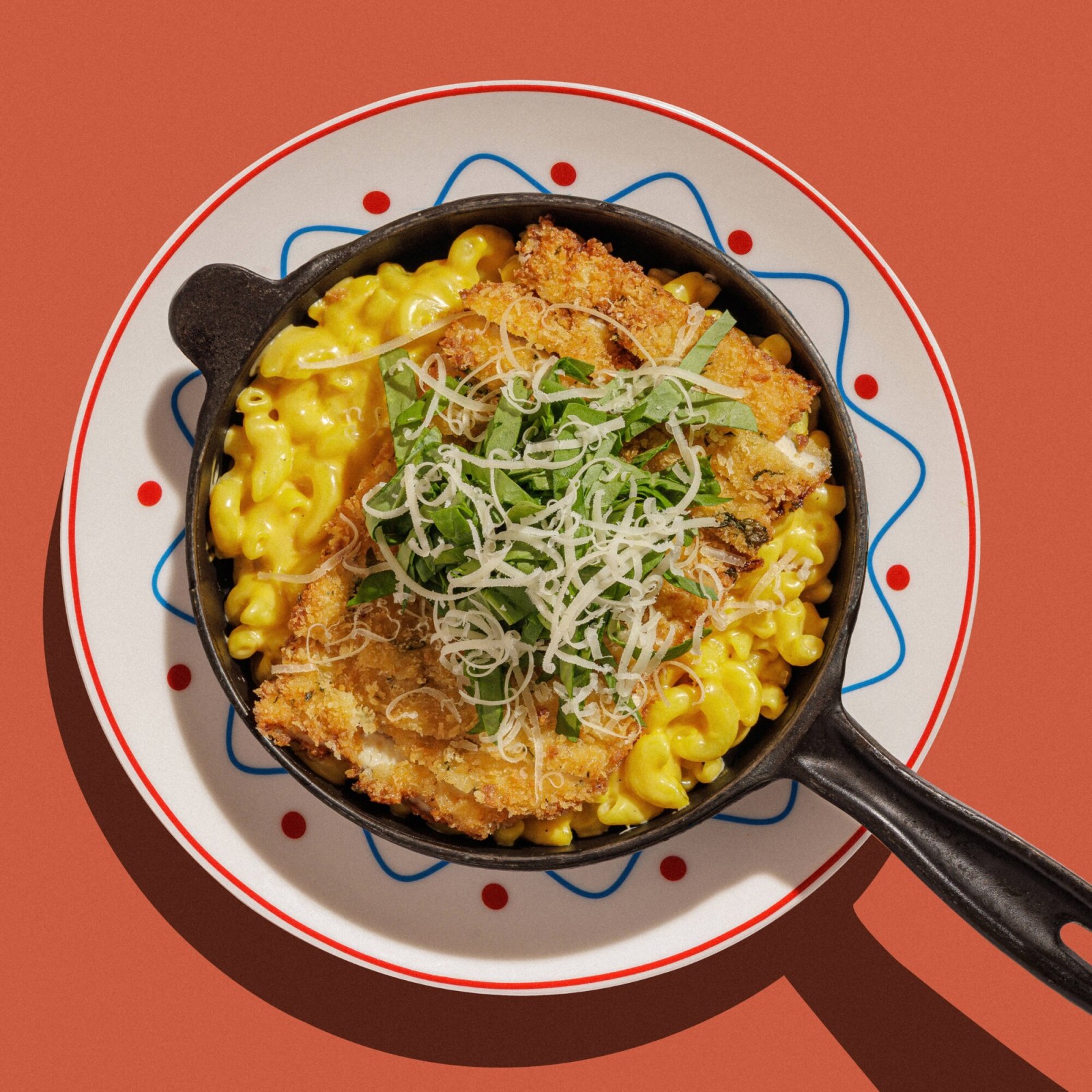 Panelenmiş Tavuklu Mac & Cheese