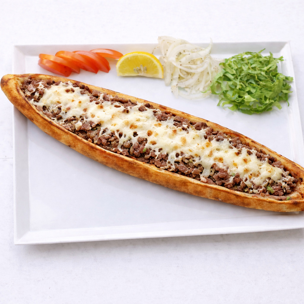 Kuşbaşılı Kaşarlı Pide